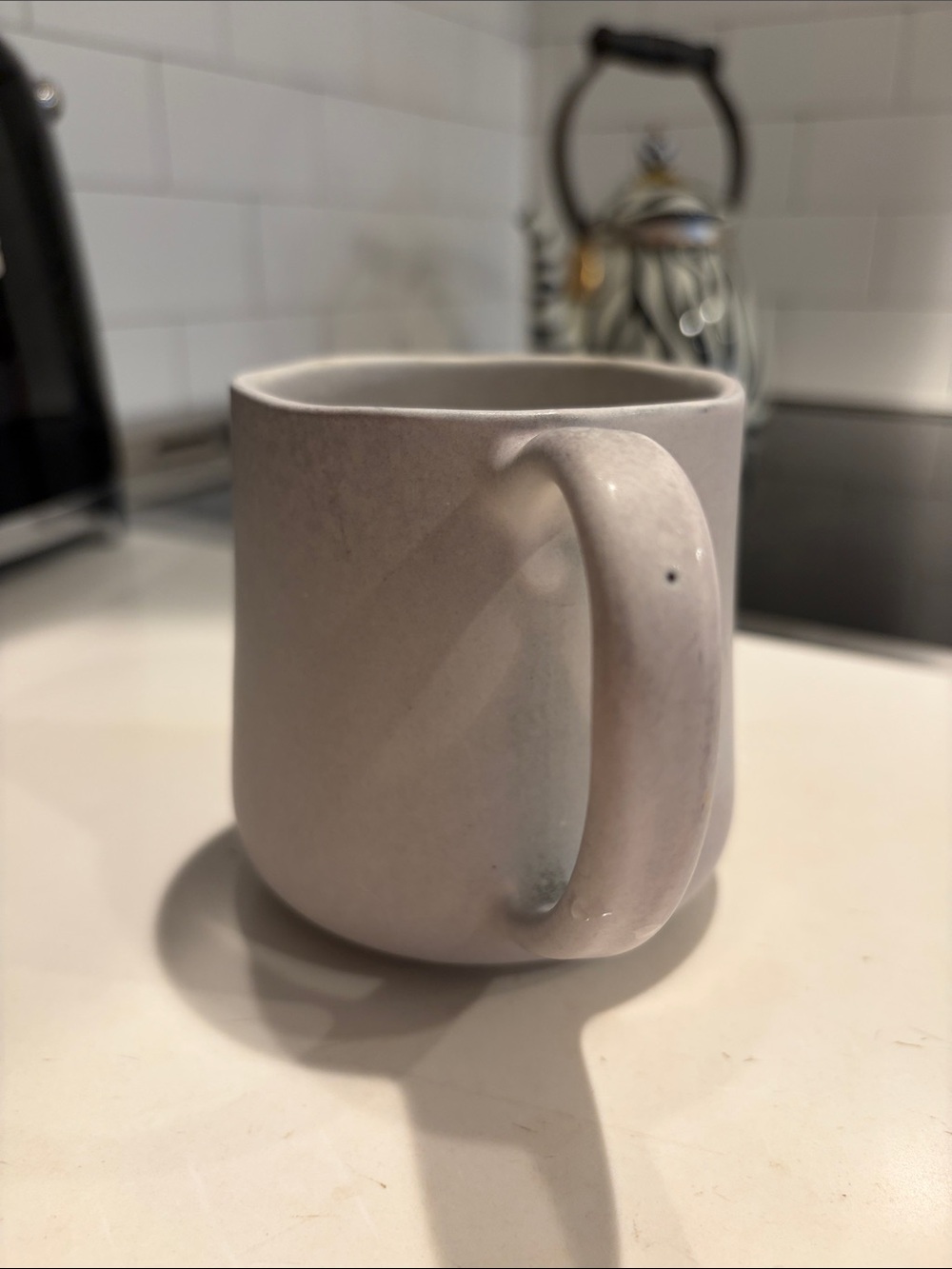 Crate & Barrel “P” Intial Mug - Picture 3 of 5